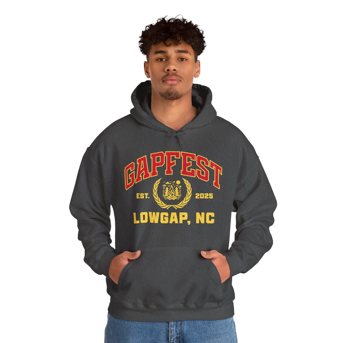GapFest Lowgap NC Hoodie — Vintage College-Style Pullover