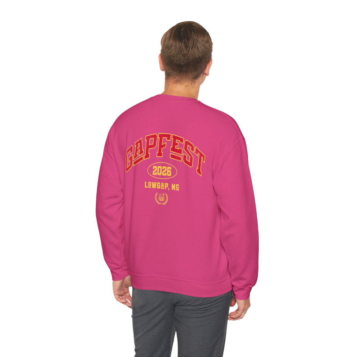 Crewneck Sweatshirt — GAPFEST 2026 Vintage Campus Pullover