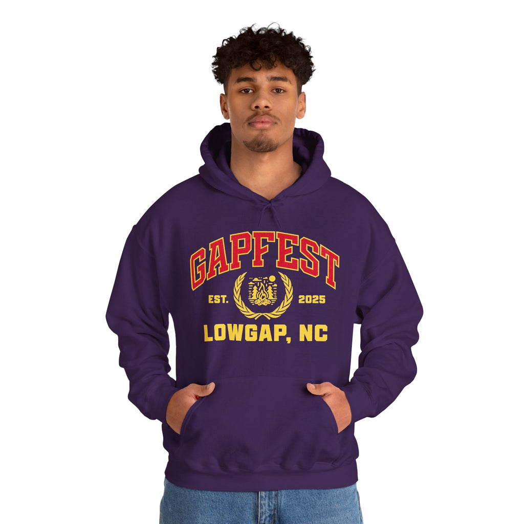 GapFest Lowgap NC Hoodie — Vintage College-Style Pullover