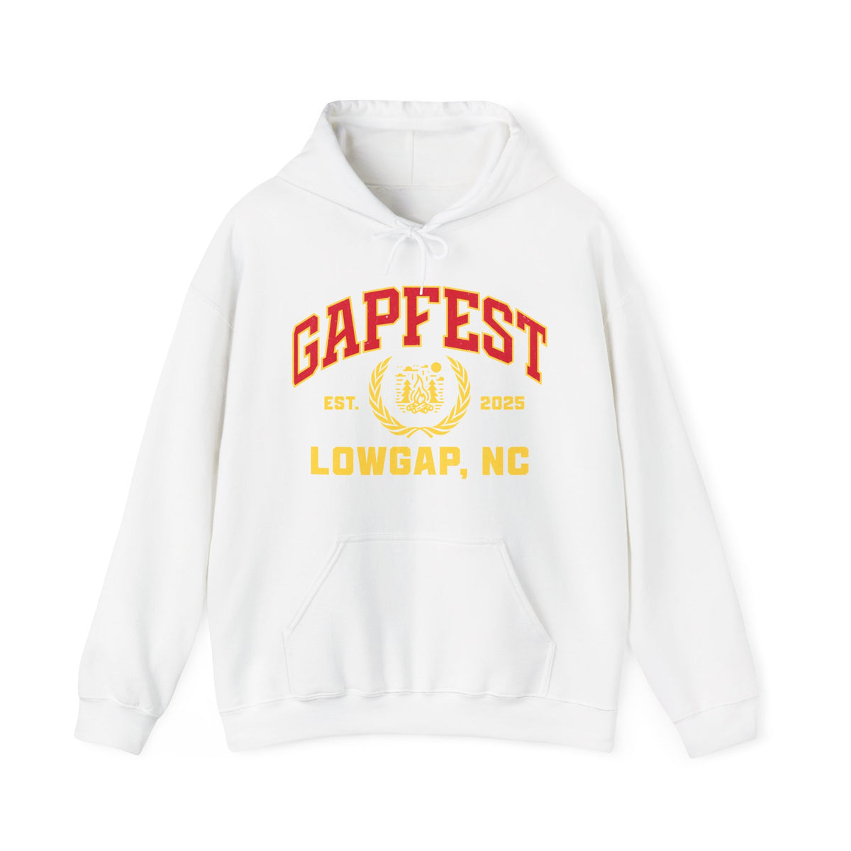 GapFest Lowgap NC Hoodie — Vintage College-Style Pullover
