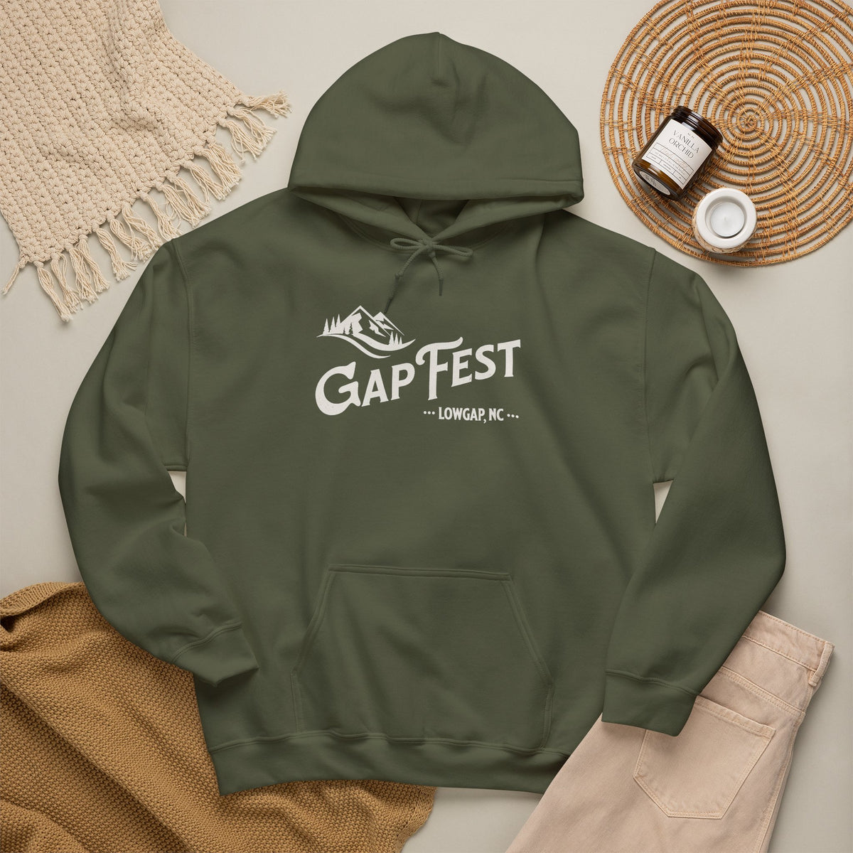 GapFest Mountain Logo Pullover Hoodie