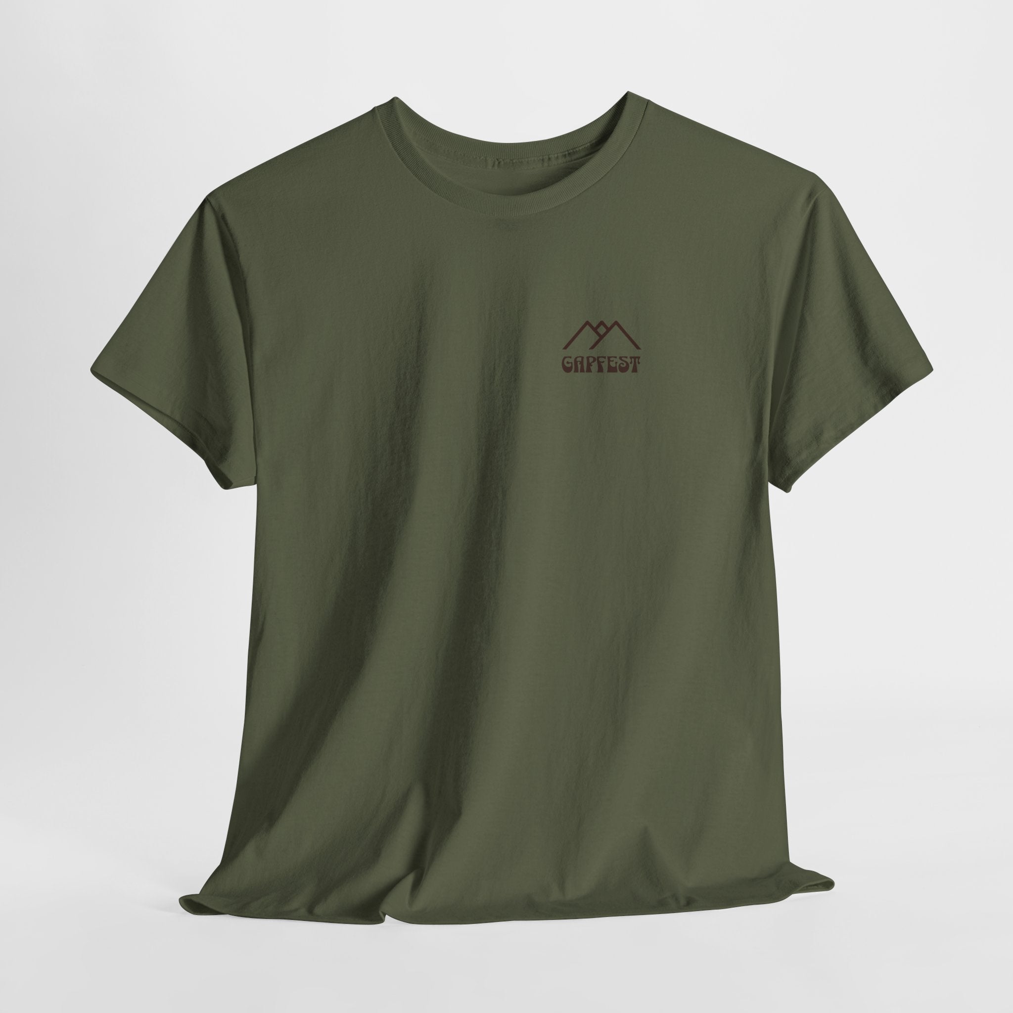 GapFest Dancing Skeletons T-Shirt — Lowgap NC Festival Tee