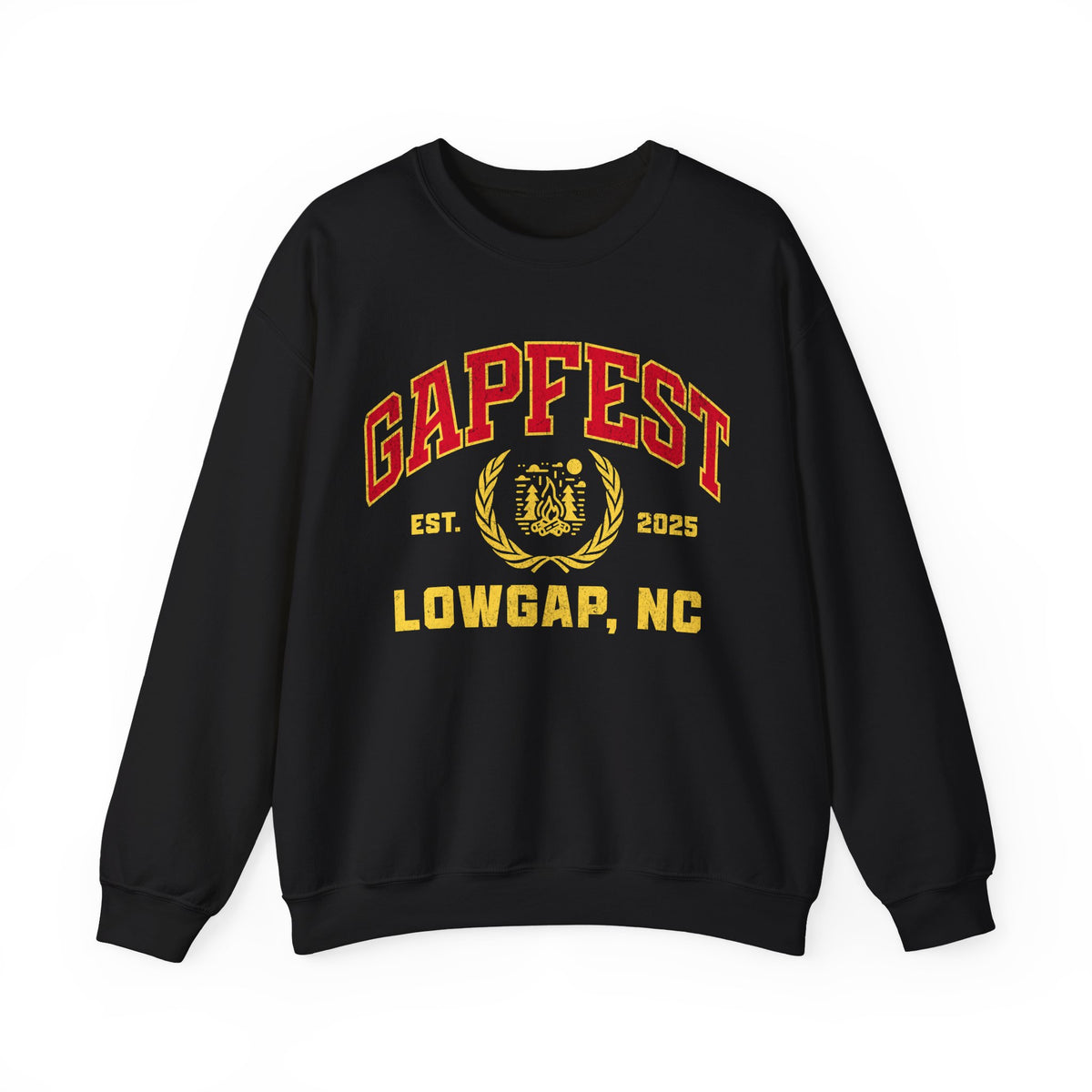 Gapfest Lowgap NC Crewneck Sweatshirt – Vintage College-Style Pullover