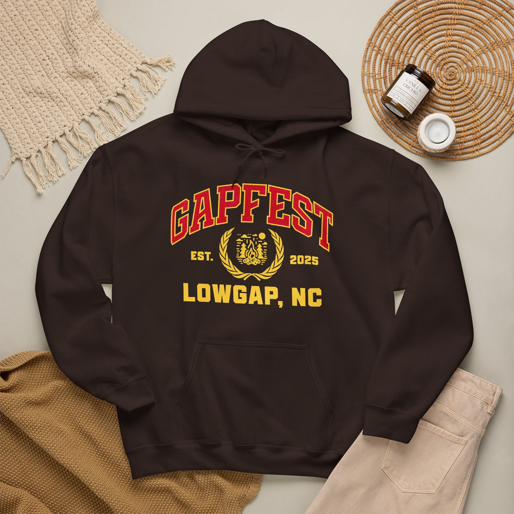 GapFest Lowgap NC Hoodie — Vintage College-Style Pullover