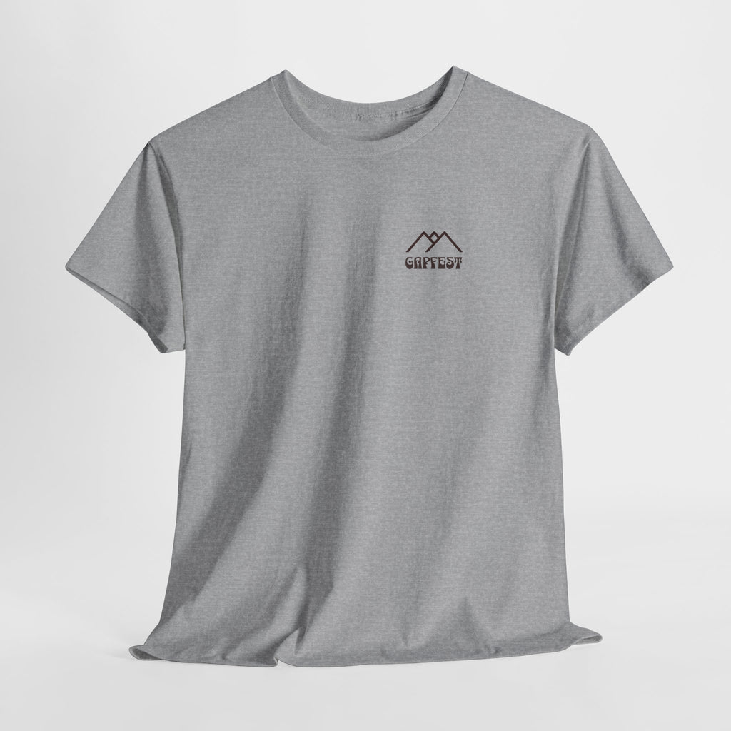 GapFest Dancing Skeletons T-Shirt — Lowgap NC Festival Tee