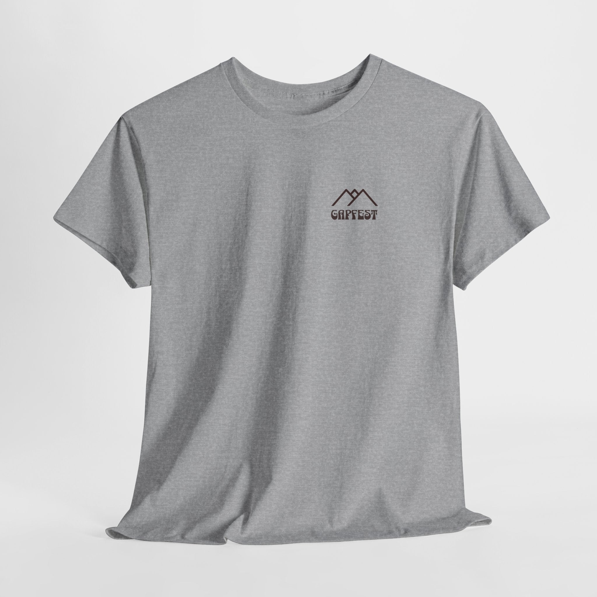 GapFest Dancing Skeletons T-Shirt — Lowgap NC Festival Tee