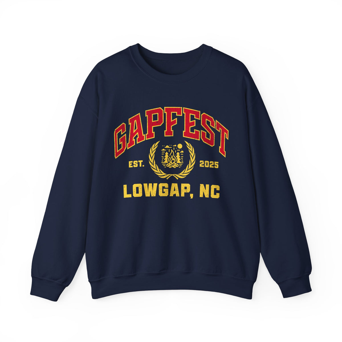 Gapfest Lowgap NC Crewneck Sweatshirt – Vintage College-Style Pullover
