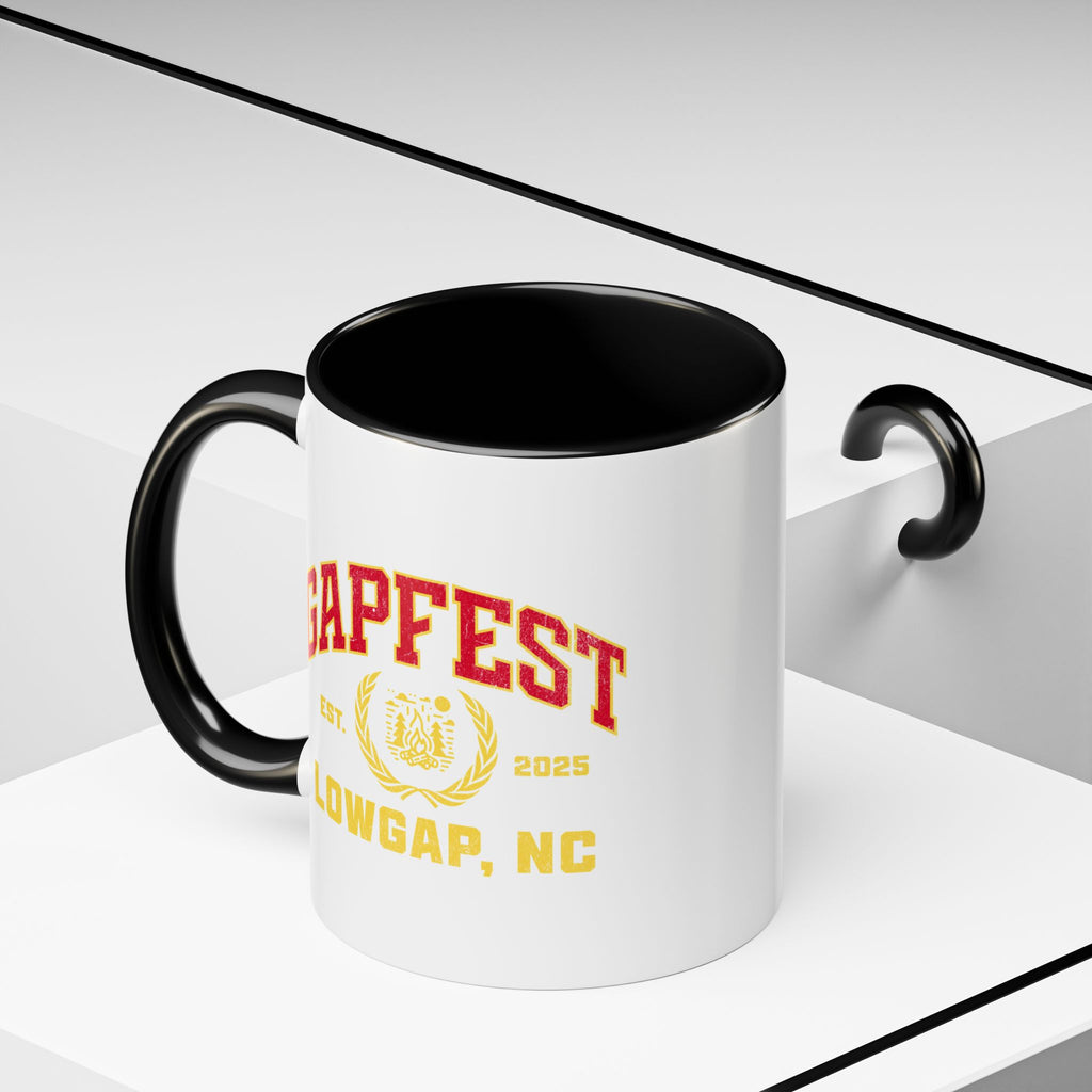 GapFest Lowgap, NC Coffee Mug — Retro Campus Accent Mug (11/15oz)