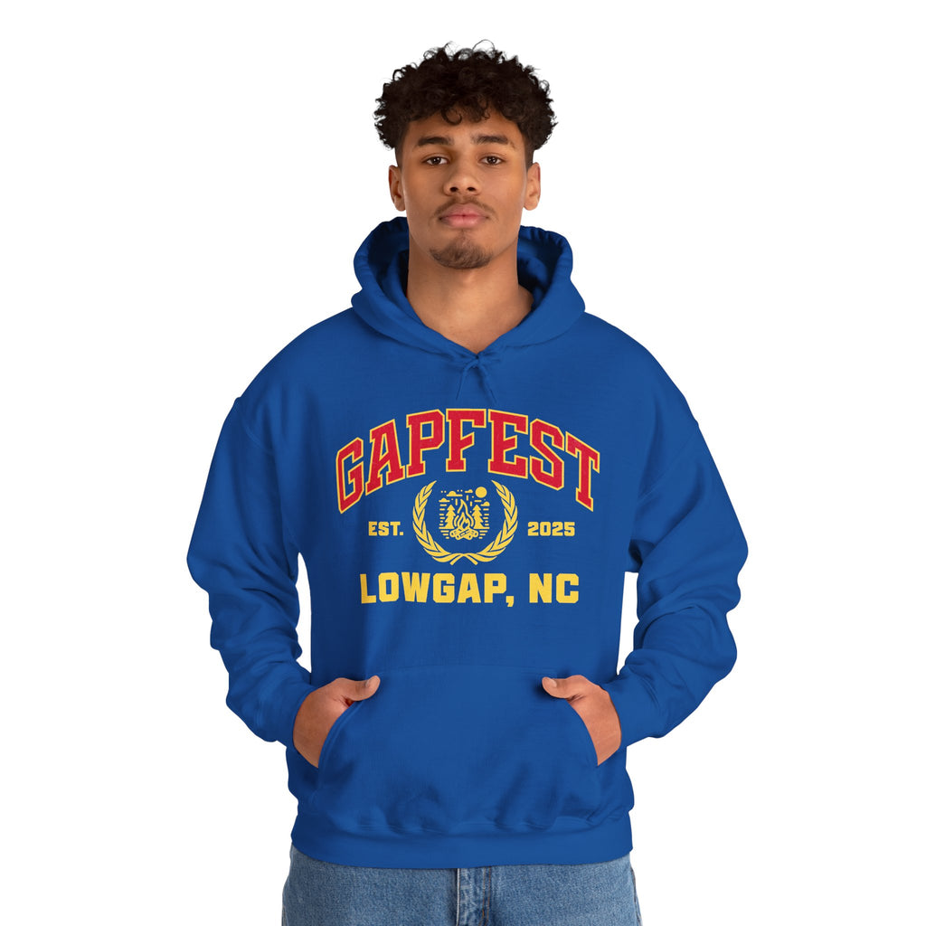 GapFest Lowgap NC Hoodie — Vintage College-Style Pullover