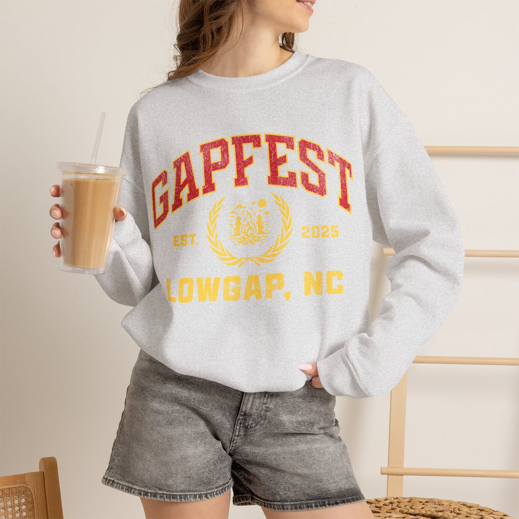 Gapfest Lowgap NC Crewneck Sweatshirt – Vintage College-Style Pullover