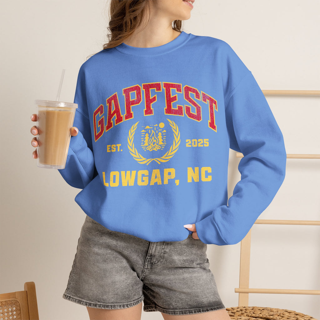 Gapfest Lowgap NC Crewneck Sweatshirt – Vintage College-Style Pullover
