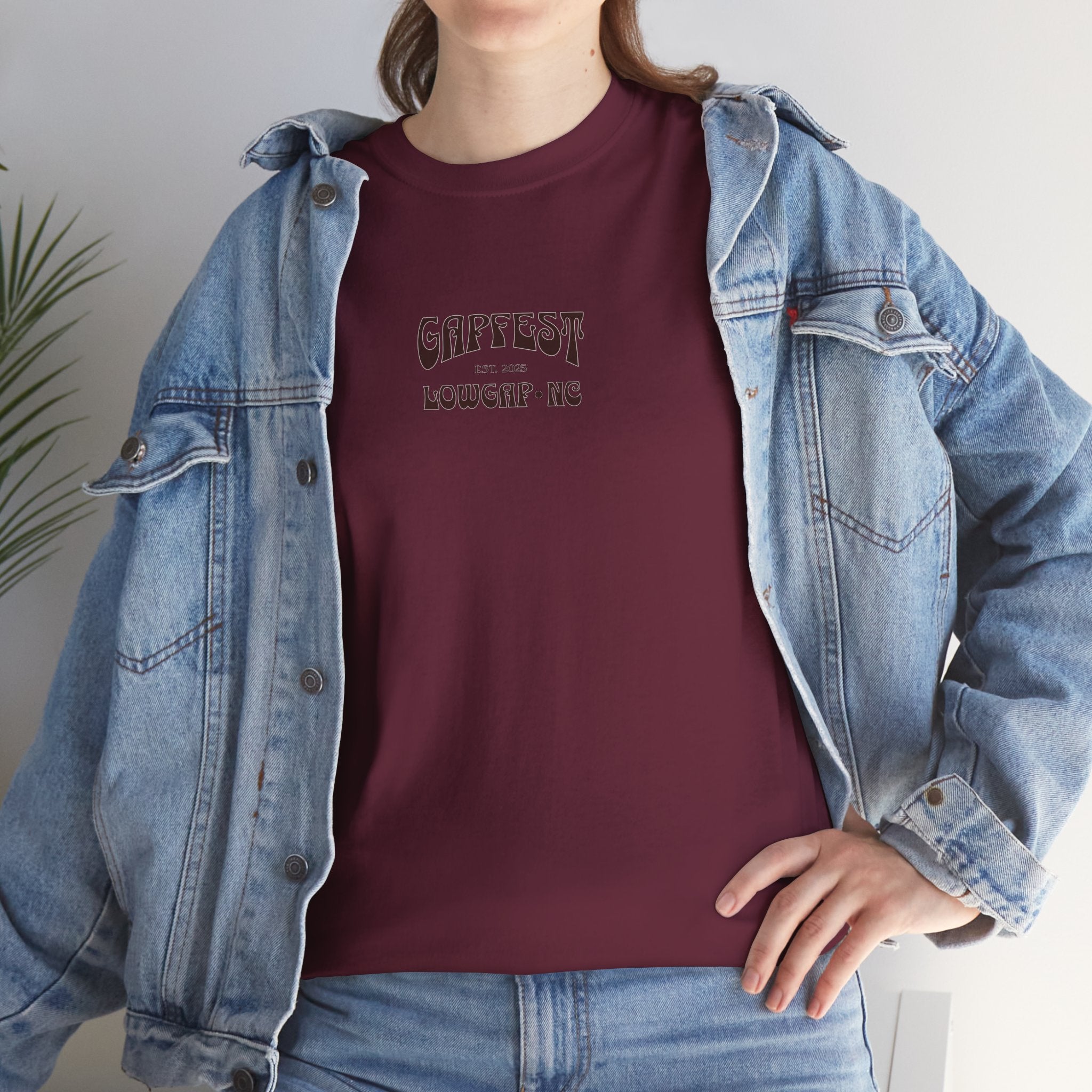 GapFest Campfire Logo T-Shirt — Lowgap, NC Festival Tee
