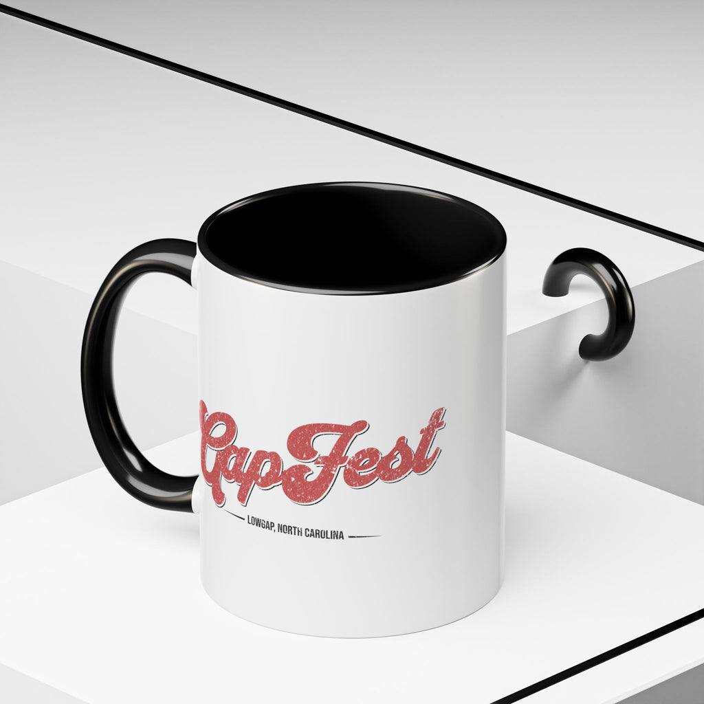 GapFest Coffee Mug — Vintage Logo Ceramic Accent Mug (11/15 oz)