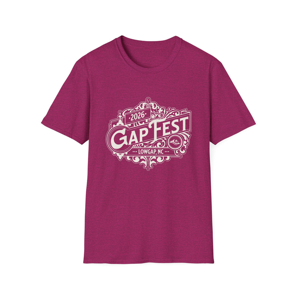 GapFest 2026 Vintage Logo Front Design Fitted T-Shirt
