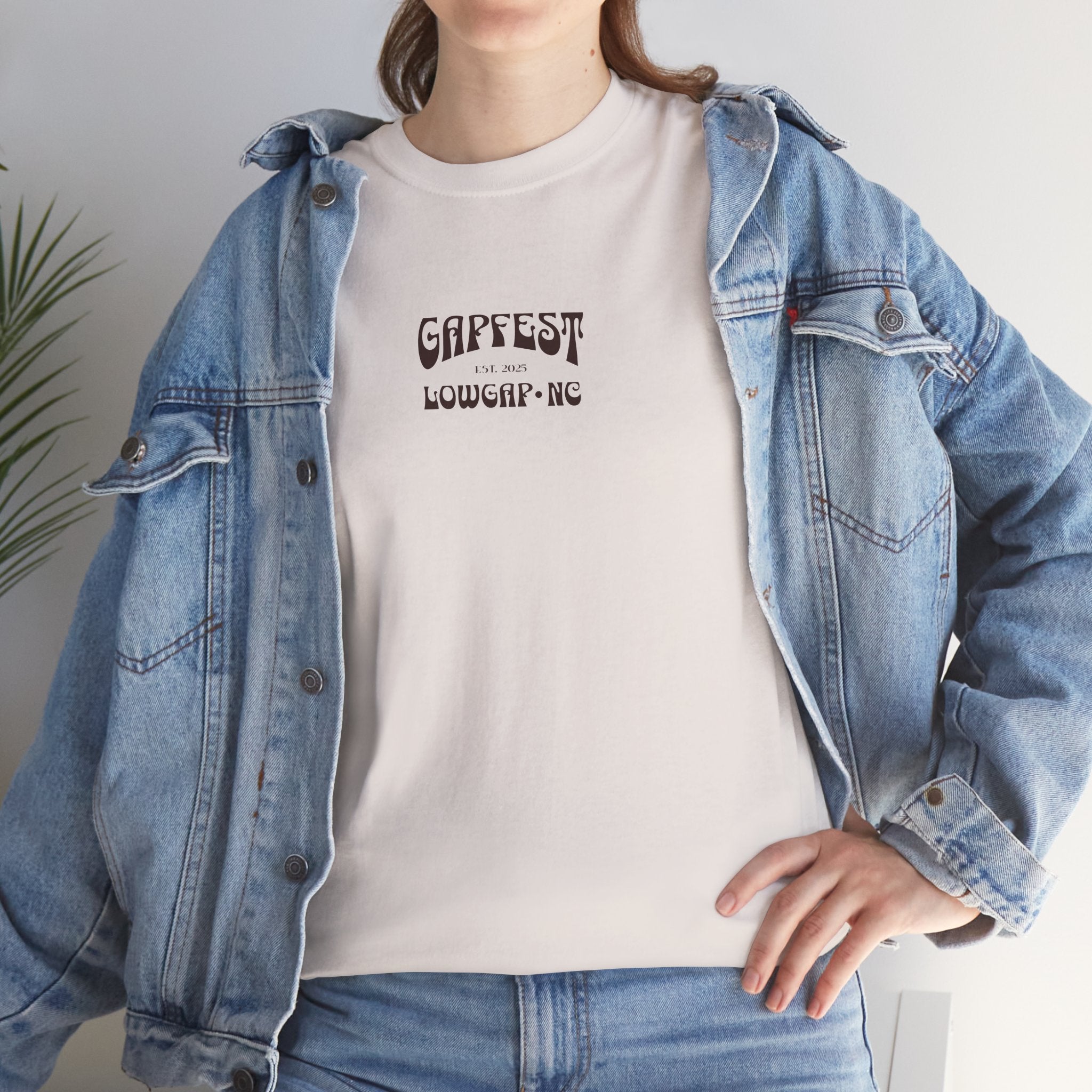 GapFest Campfire Logo T-Shirt — Lowgap, NC Festival Tee