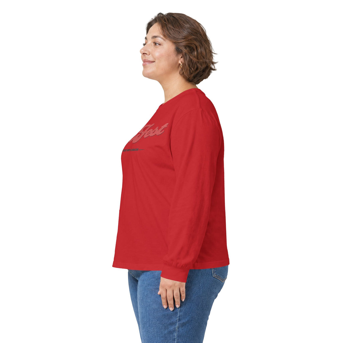 GapFest Front Design Long Sleeve Tee