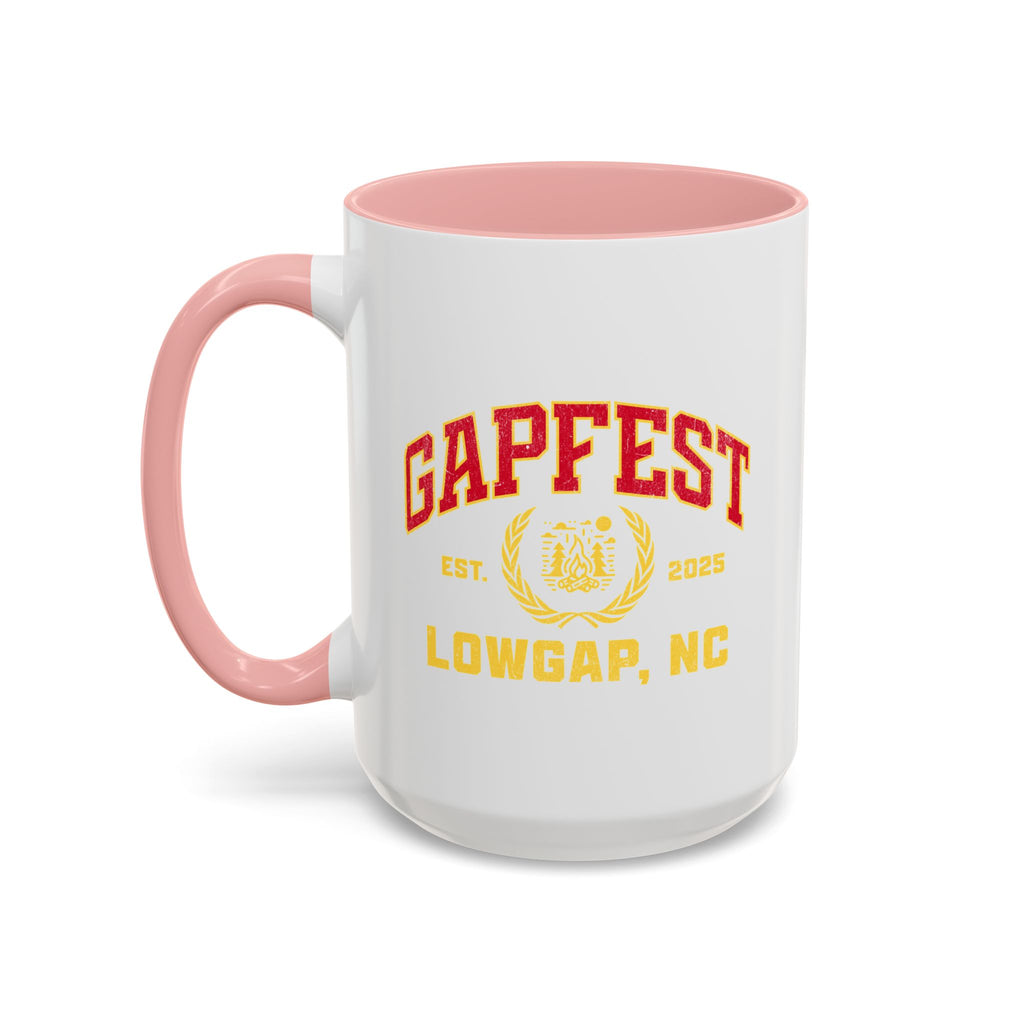 GapFest Lowgap, NC Coffee Mug — Retro Campus Accent Mug (11/15oz)