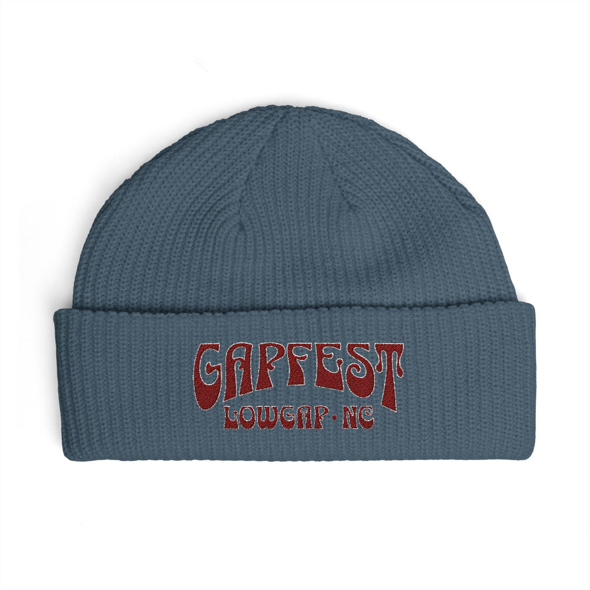 Cuff Beanie — Embroidered Gapfest OG Folded Knit Hat