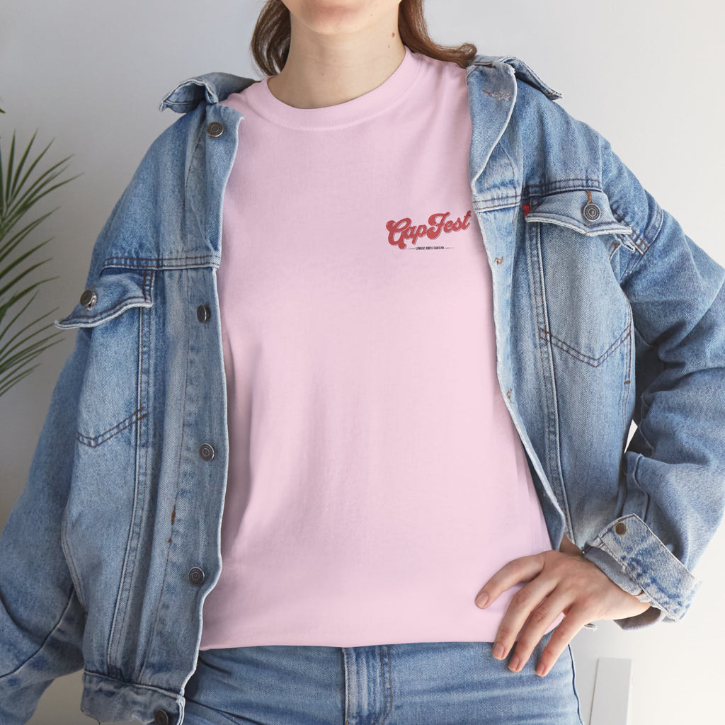 GapFest Handcrafted Logo Tee — Festival Graphic T‑Shirt