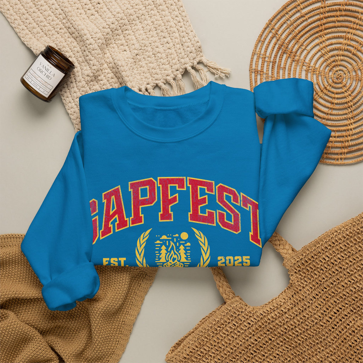 Gapfest Lowgap NC Crewneck Sweatshirt – Vintage College-Style Pullover