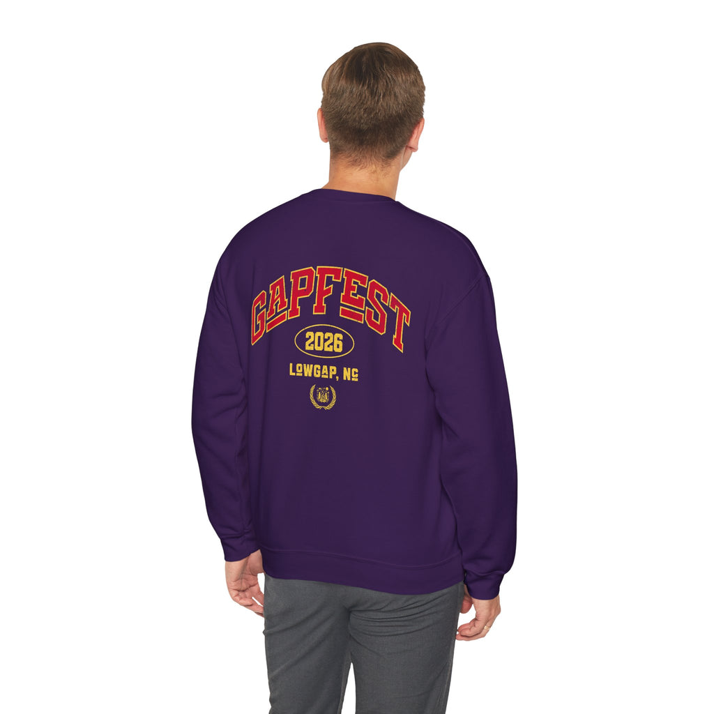 Crewneck Sweatshirt — GAPFEST 2026 Vintage Campus Pullover
