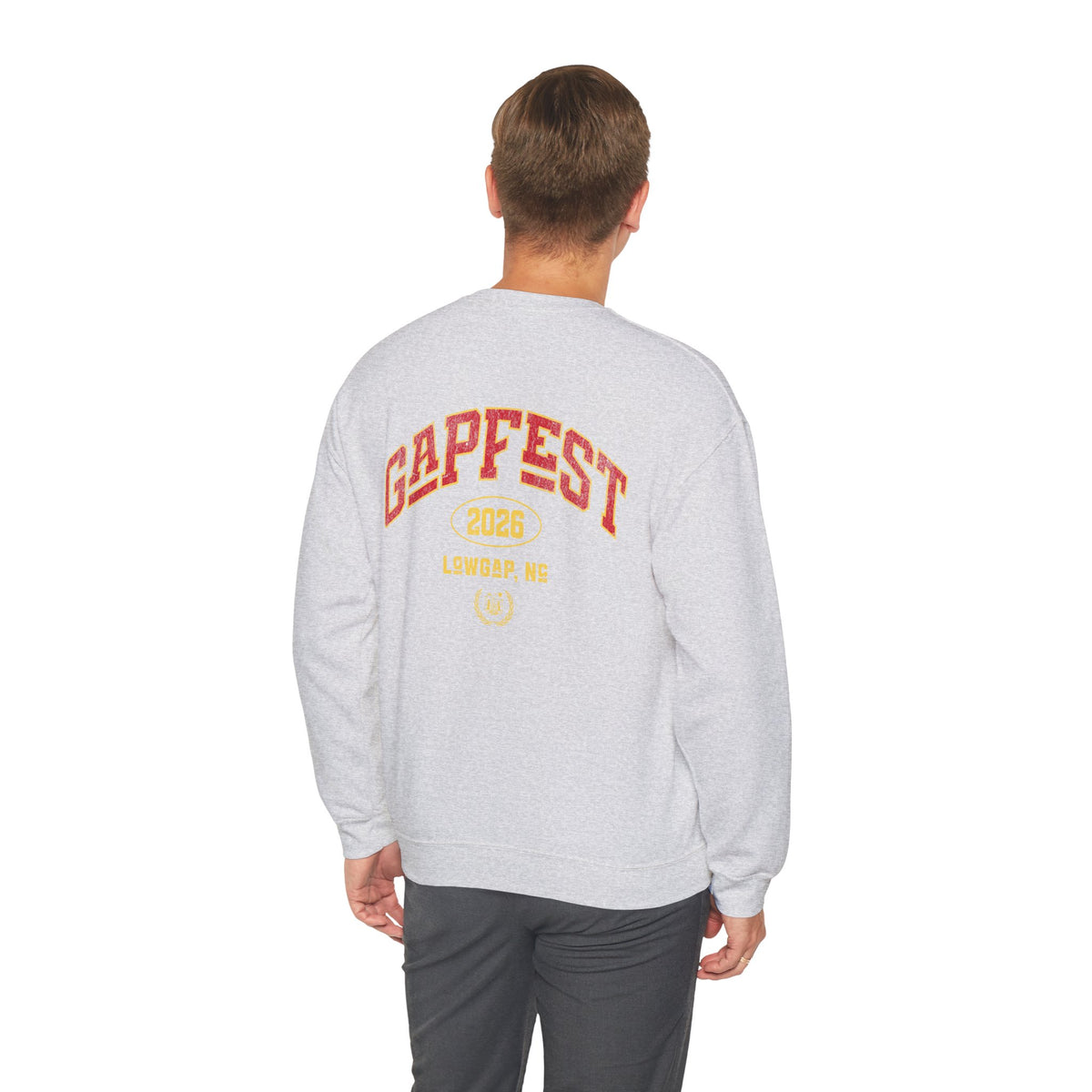 Crewneck Sweatshirt — GAPFEST 2026 Vintage Campus Pullover