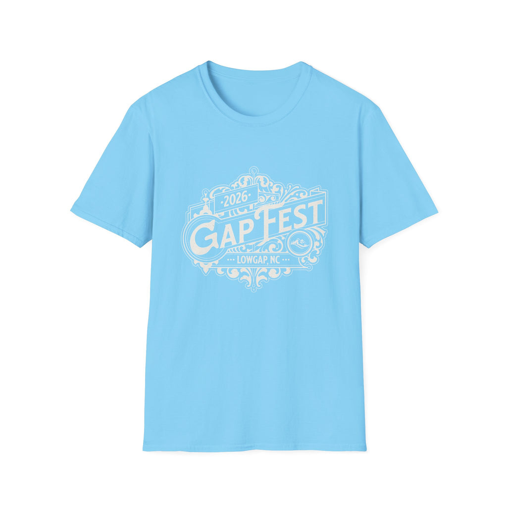 GapFest 2026 Vintage Logo Front Design Fitted T-Shirt