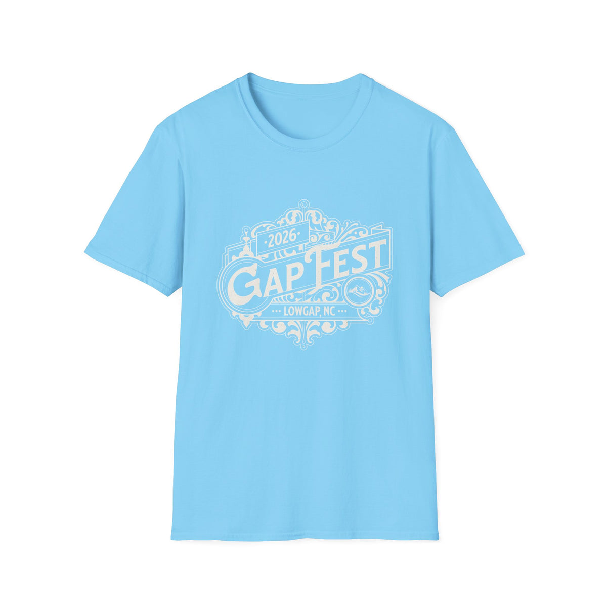 GapFest 2026 Vintage Logo Front Design Fitted T-Shirt