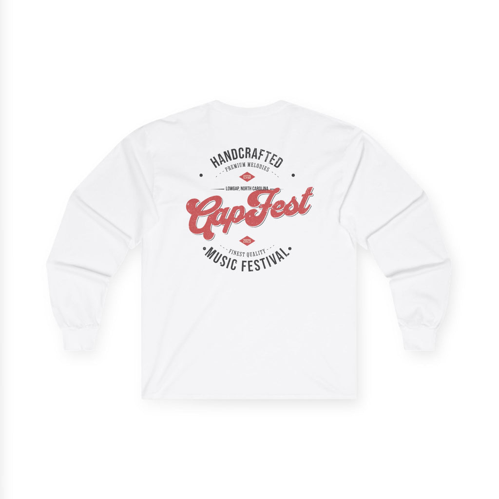 GapFest Handcrafted Long Sleeve Tee – Festival Graphic T-Shirt