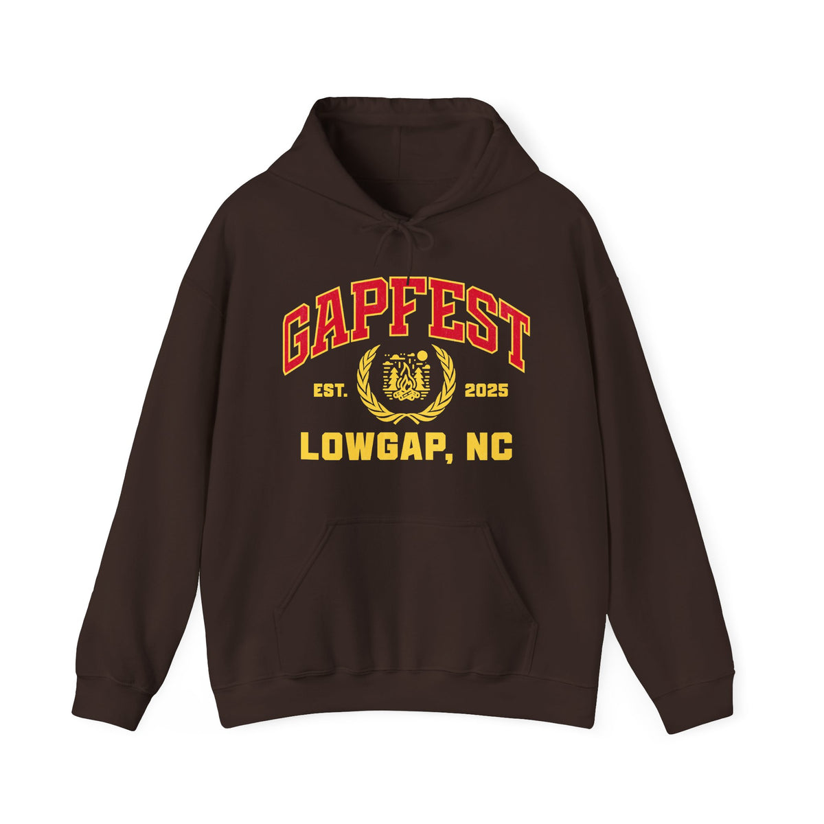 GapFest Lowgap NC Hoodie — Vintage College-Style Pullover