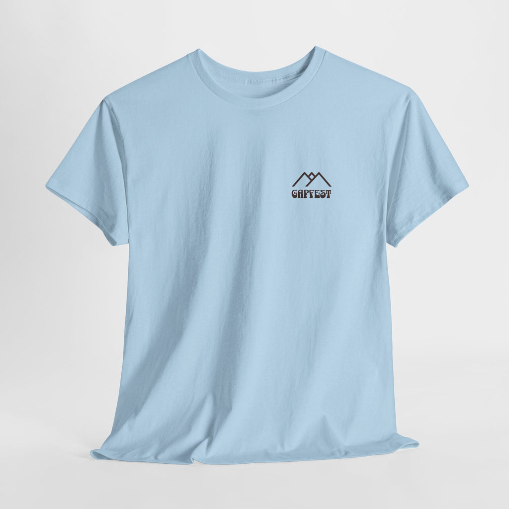 GapFest Dancing Skeletons T-Shirt - Lowgap NC Festival Tee