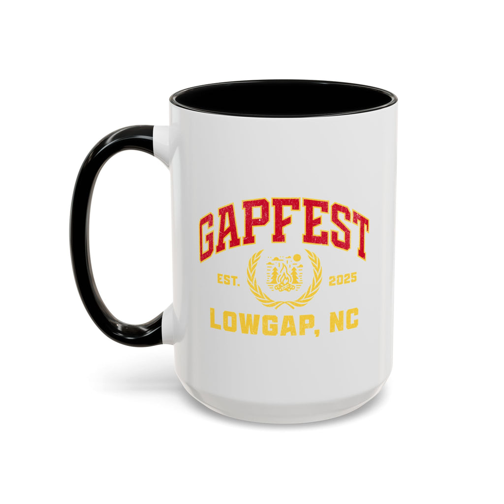 GapFest Lowgap, NC Coffee Mug — Retro Campus Accent Mug (11/15oz)