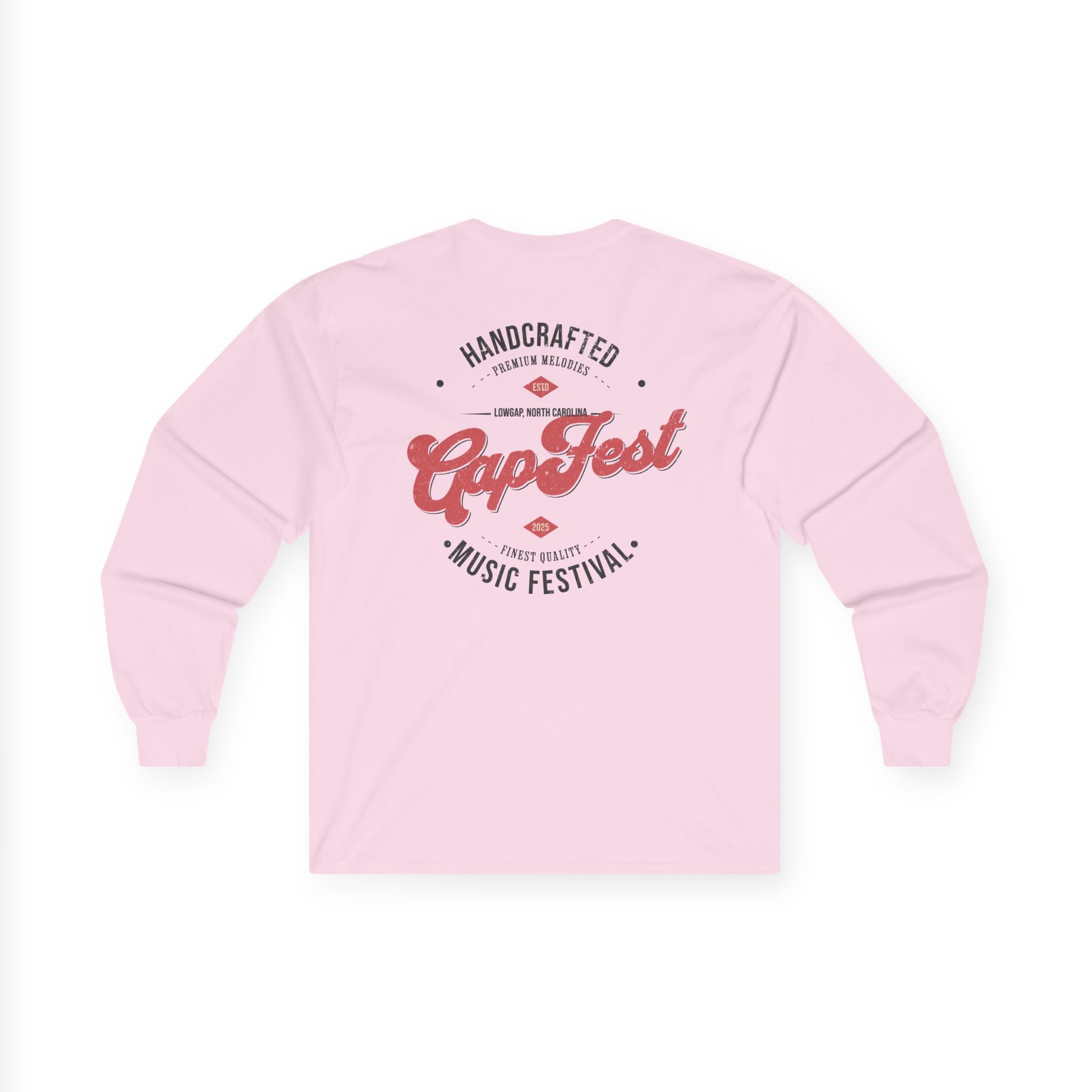 GapFest Handcrafted Long Sleeve Tee – Festival Graphic T-Shirt