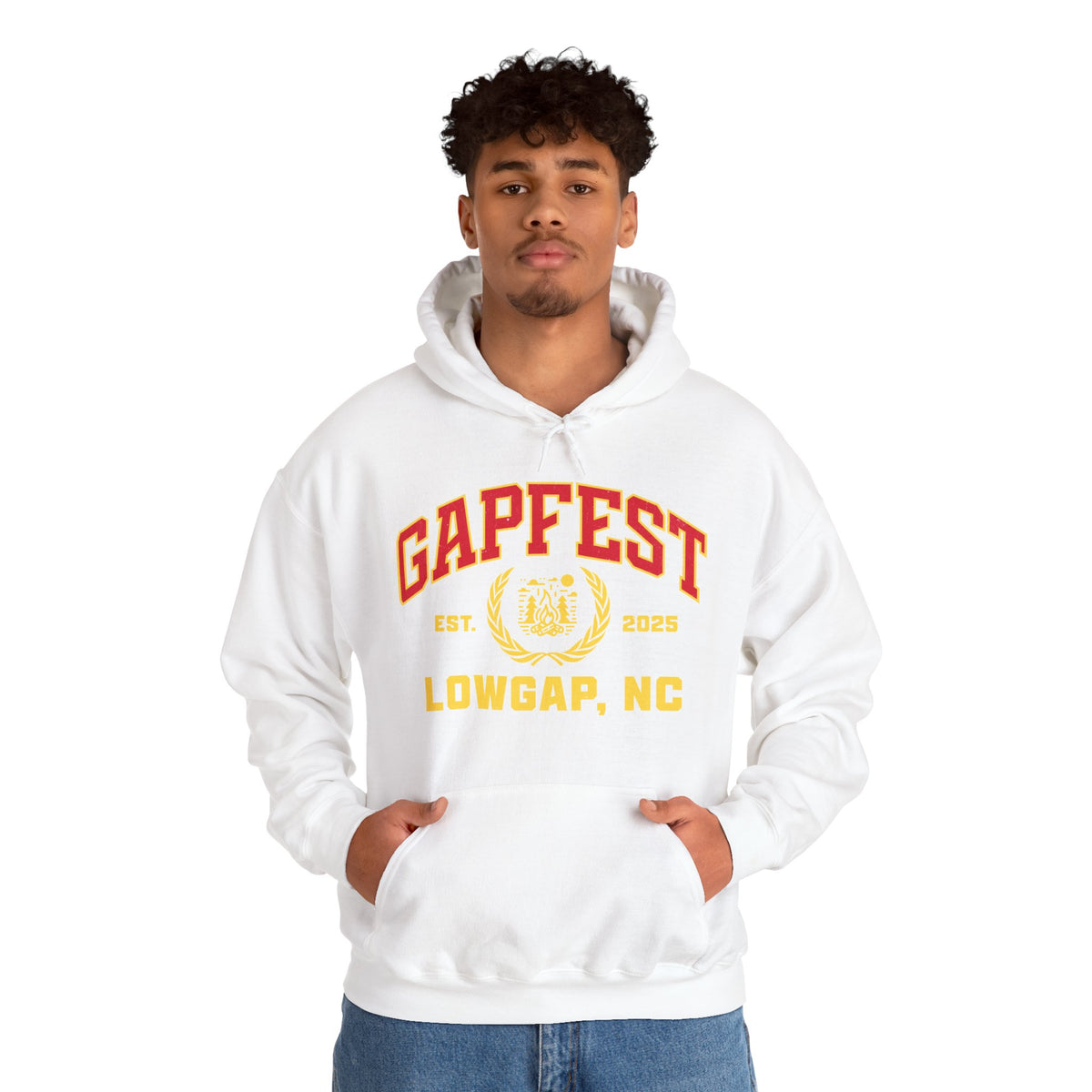 GapFest Lowgap NC Hoodie — Vintage College-Style Pullover
