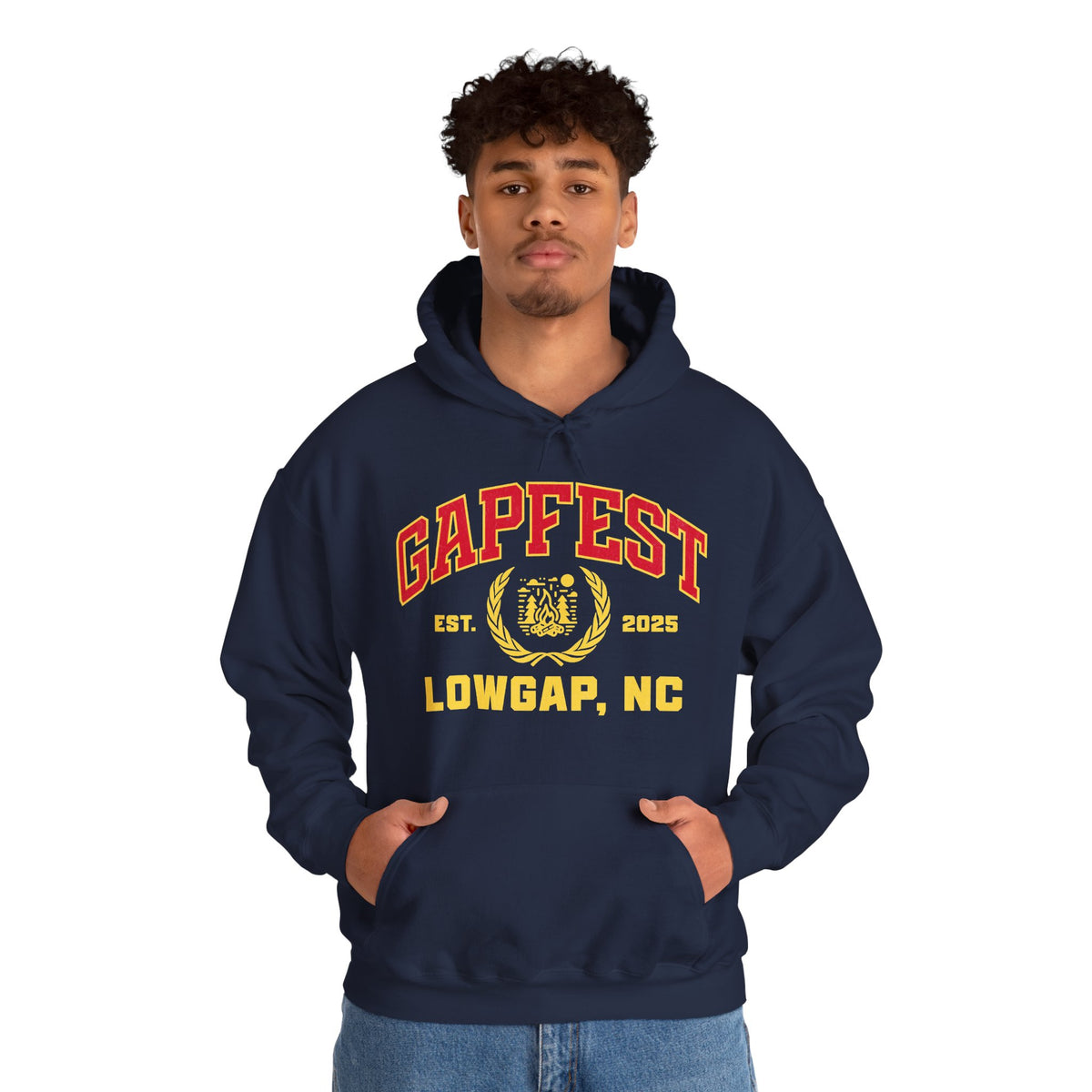 GapFest Lowgap NC Hoodie — Vintage College-Style Pullover