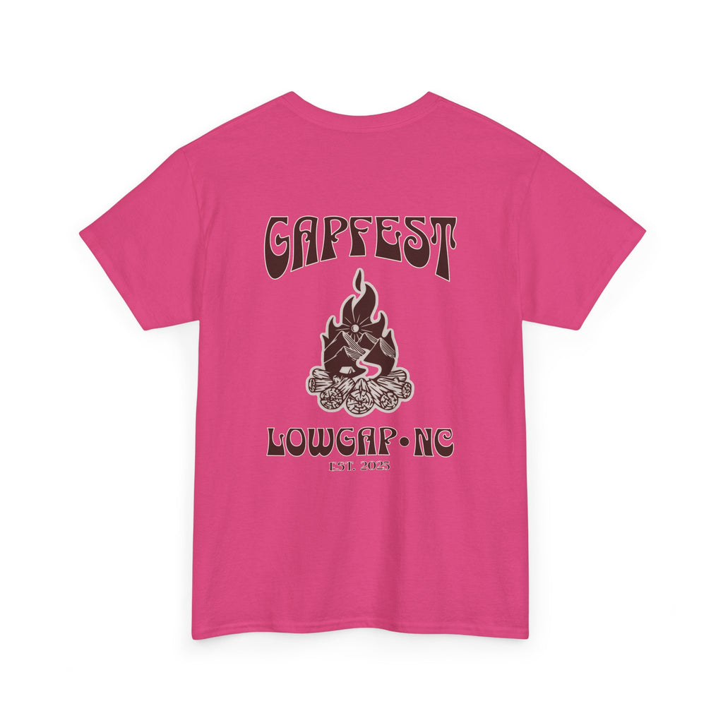 Gapfest 2025 OG Campfire Tee — Lowgap, NC T-Shirt (Est. 2025)
