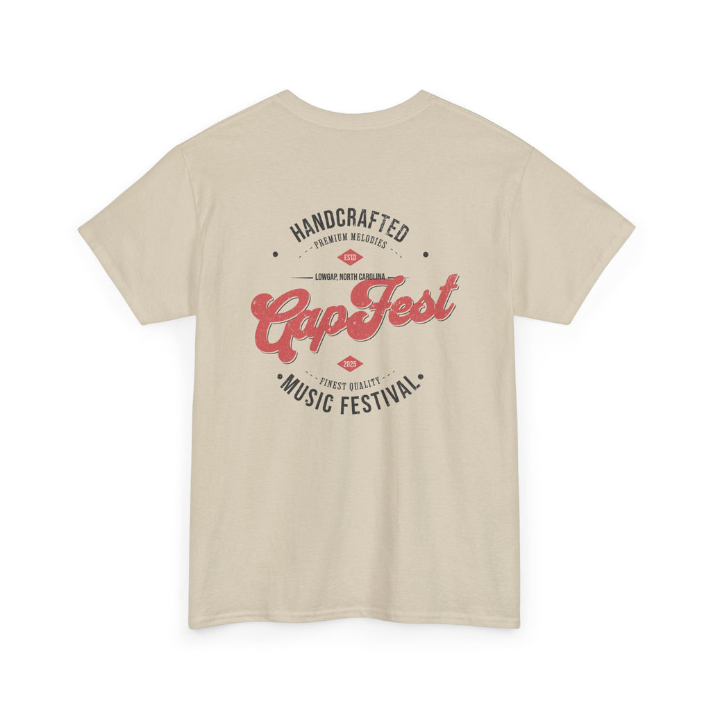 GapFest Handcrafted Logo Tee — Festival Graphic T‑Shirt