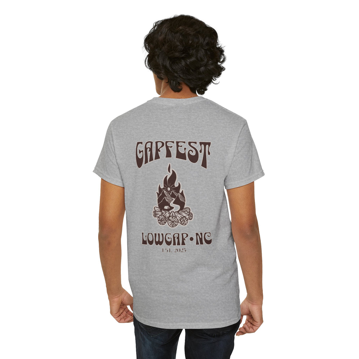 Gapfest 2025 OG Campfire Tee — Lowgap, NC T-Shirt (Est. 2025)