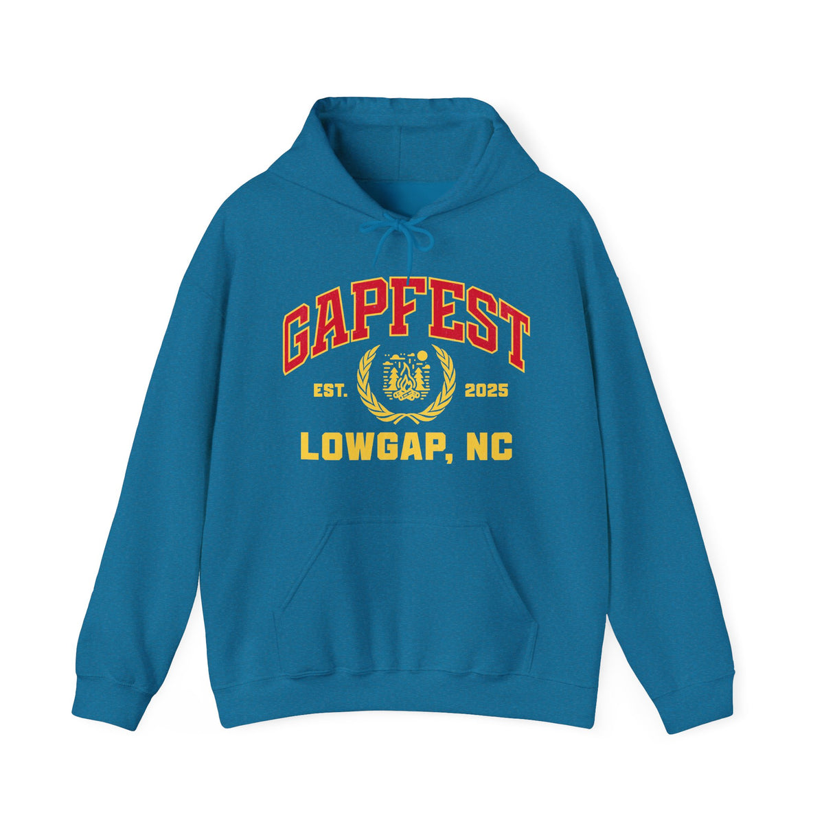 GapFest Lowgap NC Hoodie — Vintage College-Style Pullover