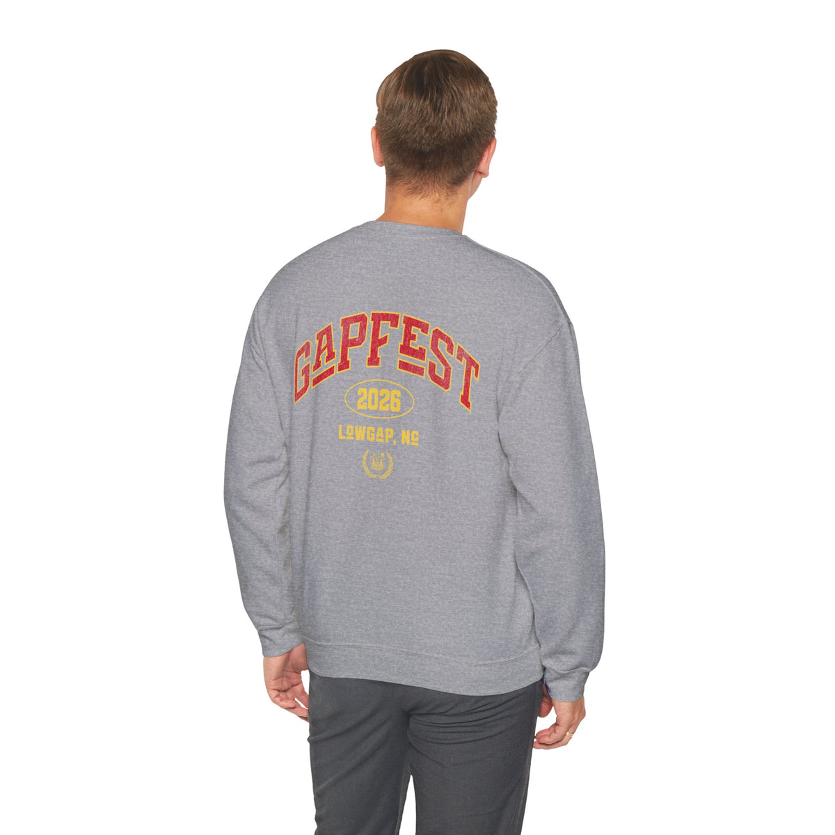 Crewneck Sweatshirt — GAPFEST 2026 Vintage Campus Pullover