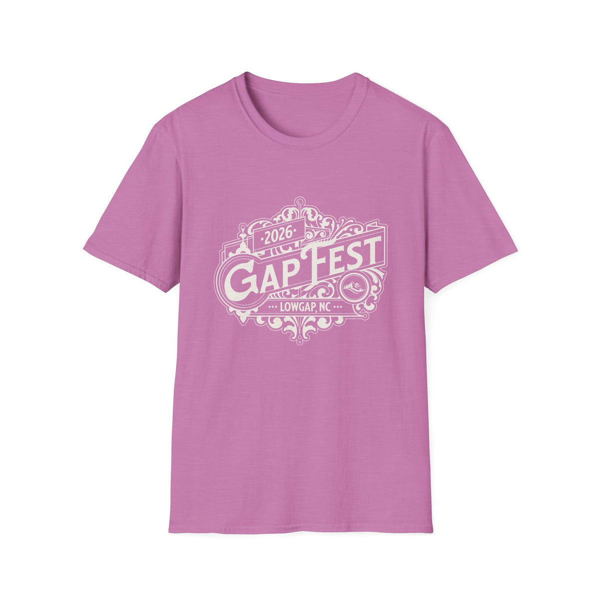 GapFest 2026 Vintage Logo Front Design Fitted T-Shirt