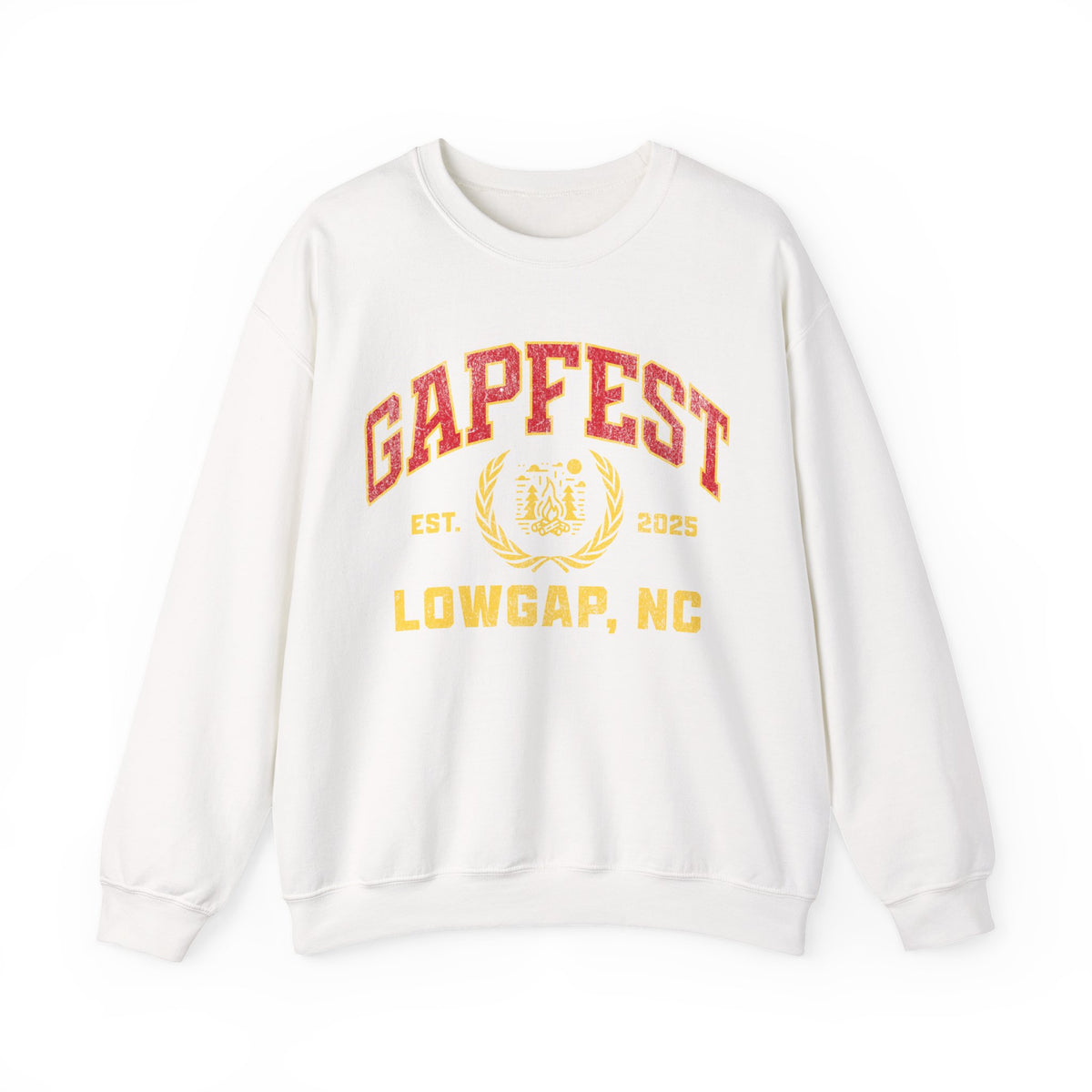 Gapfest Lowgap NC Crewneck Sweatshirt – Vintage College-Style Pullover