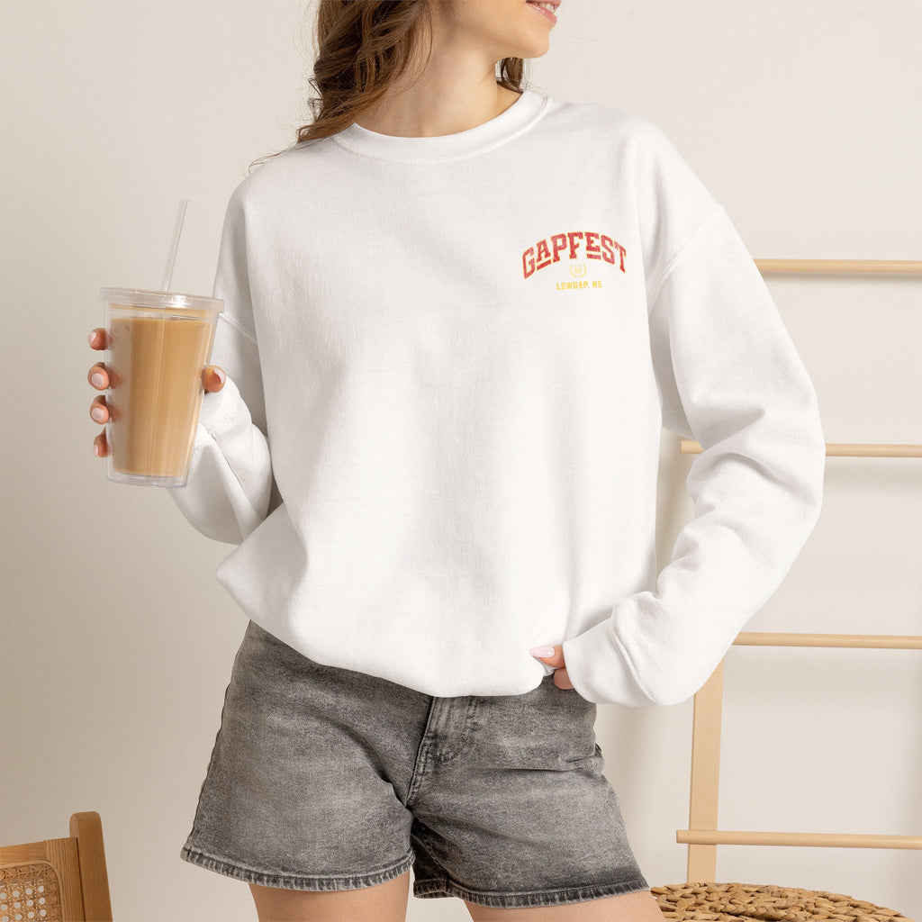 Crewneck Sweatshirt — GAPFEST 2026 Vintage Campus Pullover
