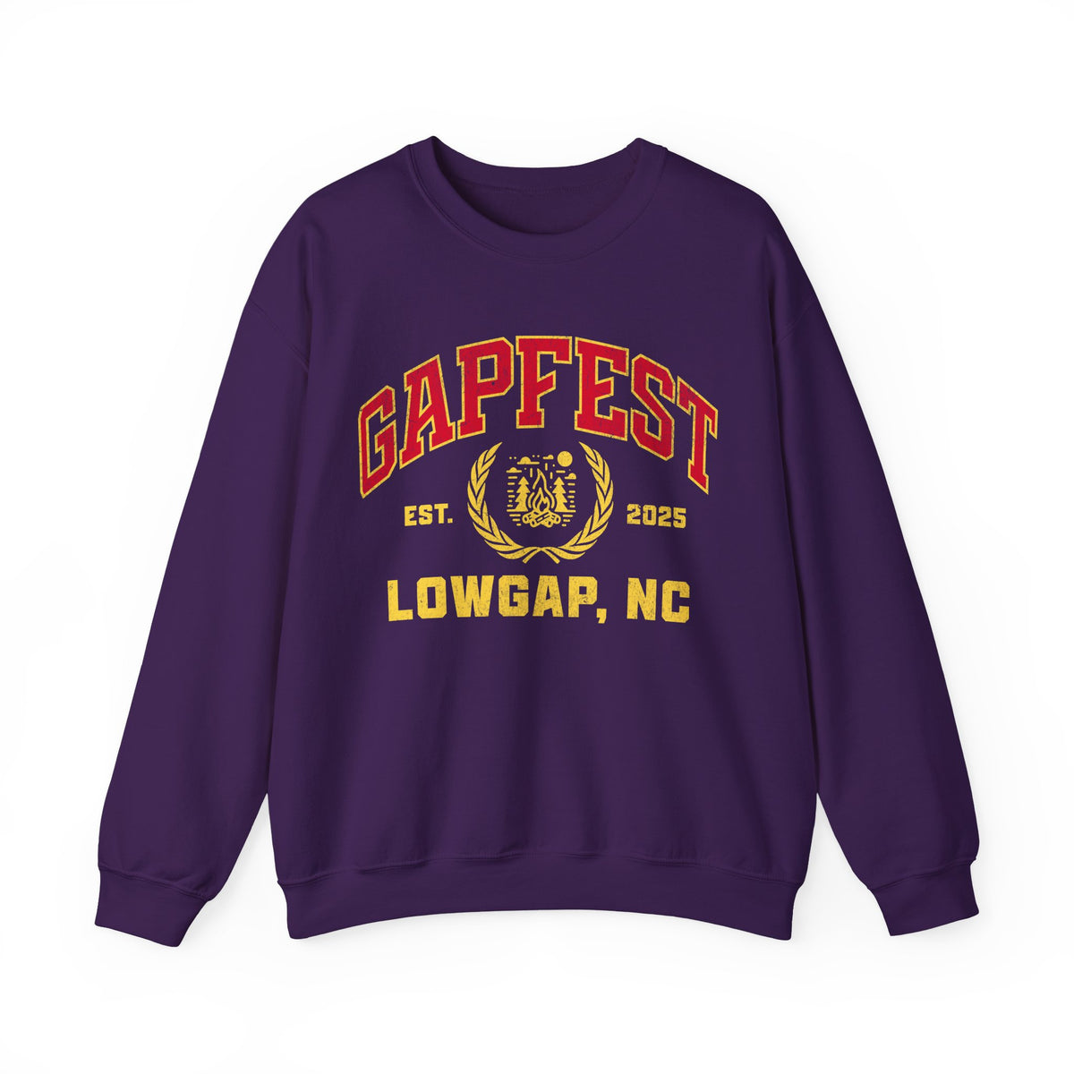 Gapfest Lowgap NC Crewneck Sweatshirt – Vintage College-Style Pullover