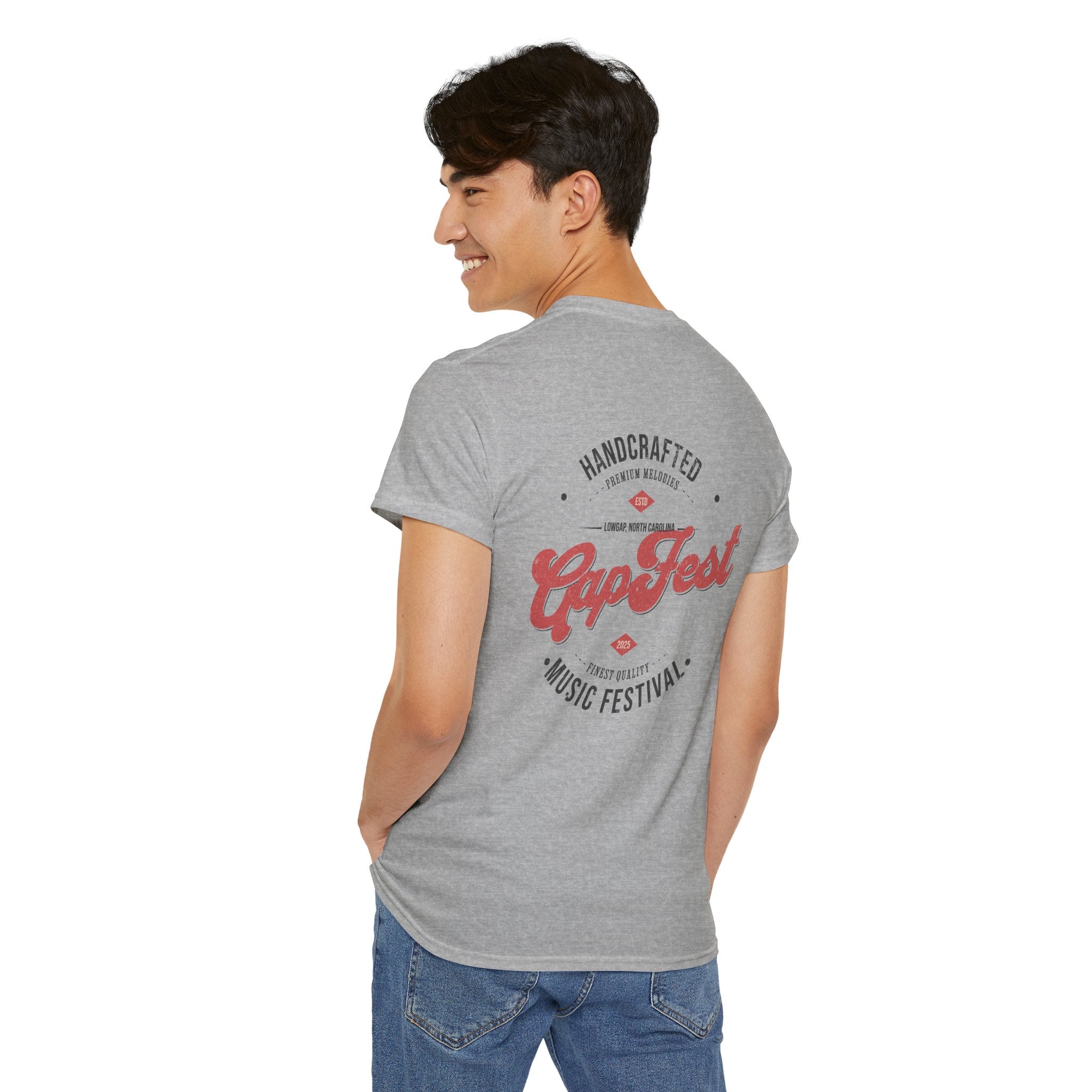 GapFest Handcrafted Logo Tee — Festival Graphic T‑Shirt