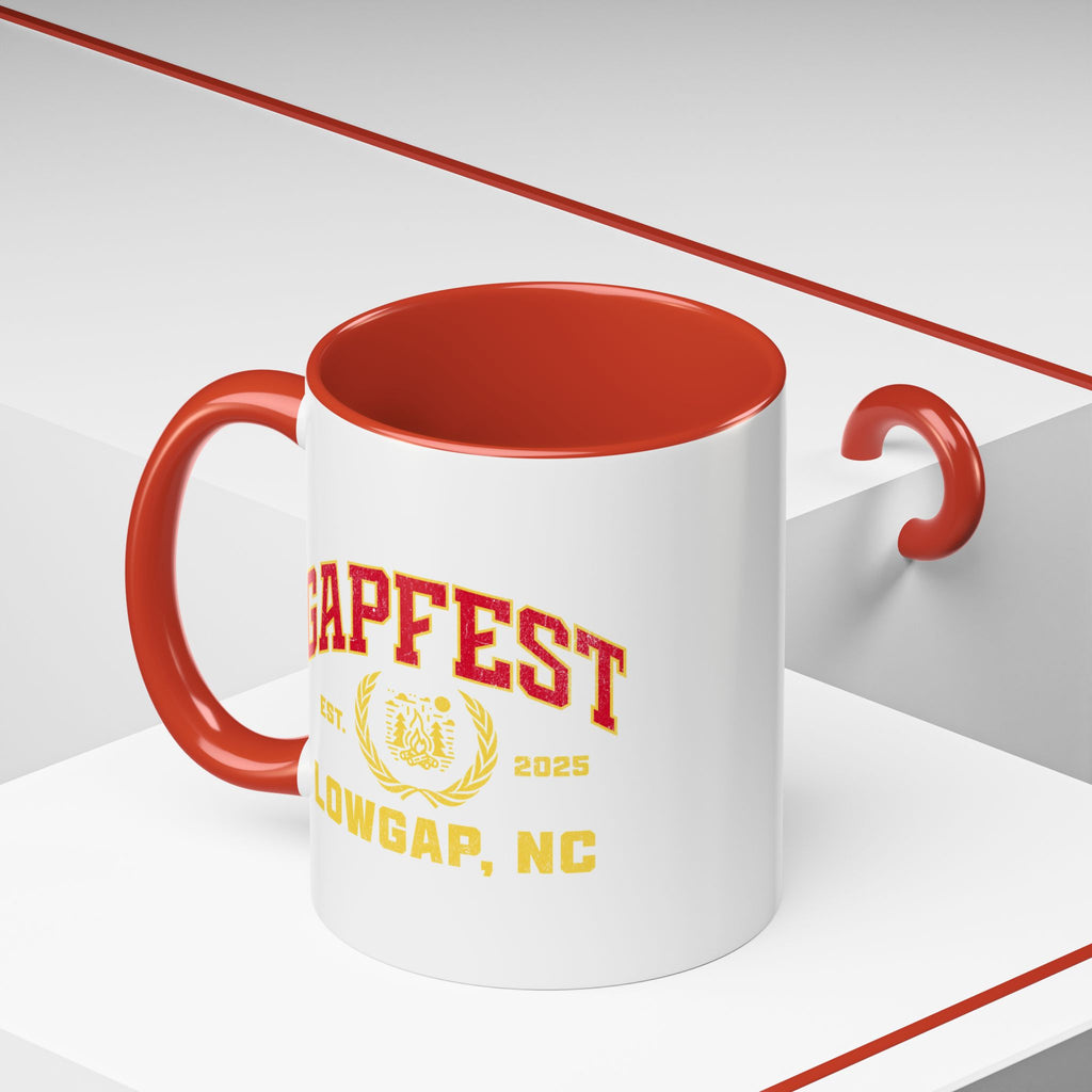 GapFest Lowgap, NC Coffee Mug — Retro Campus Accent Mug (11/15oz)