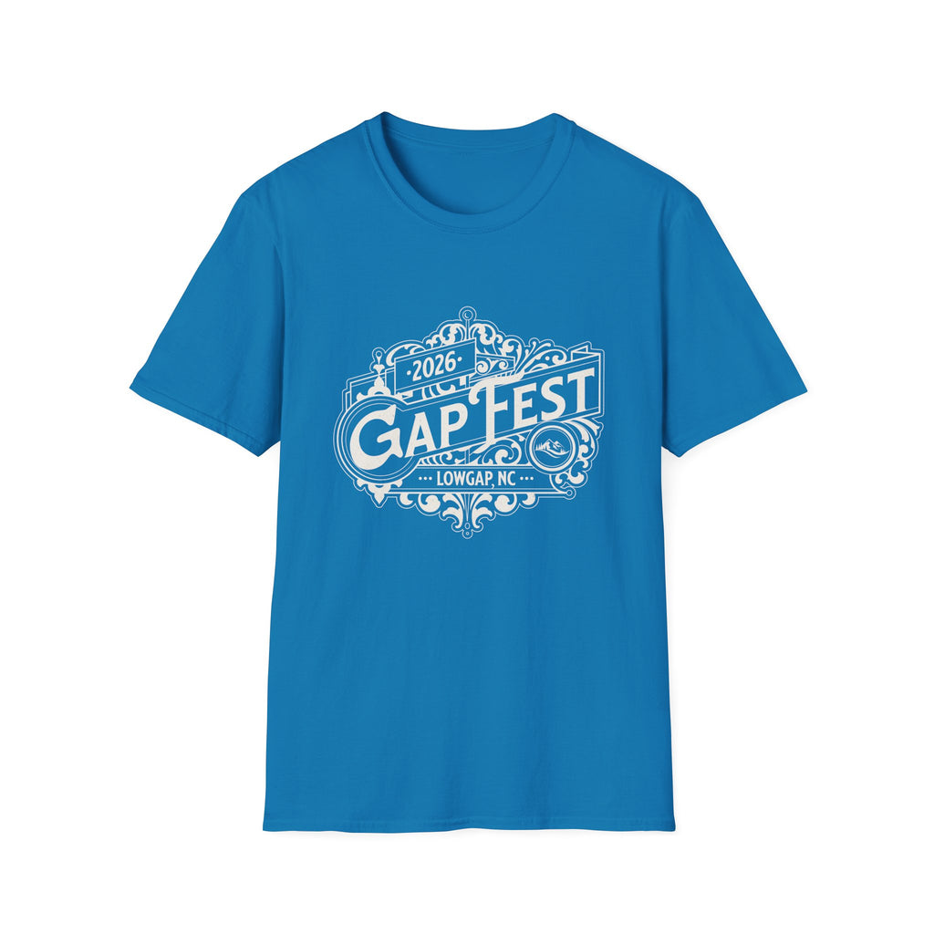 GapFest 2026 Vintage Logo Front Design Fitted T-Shirt