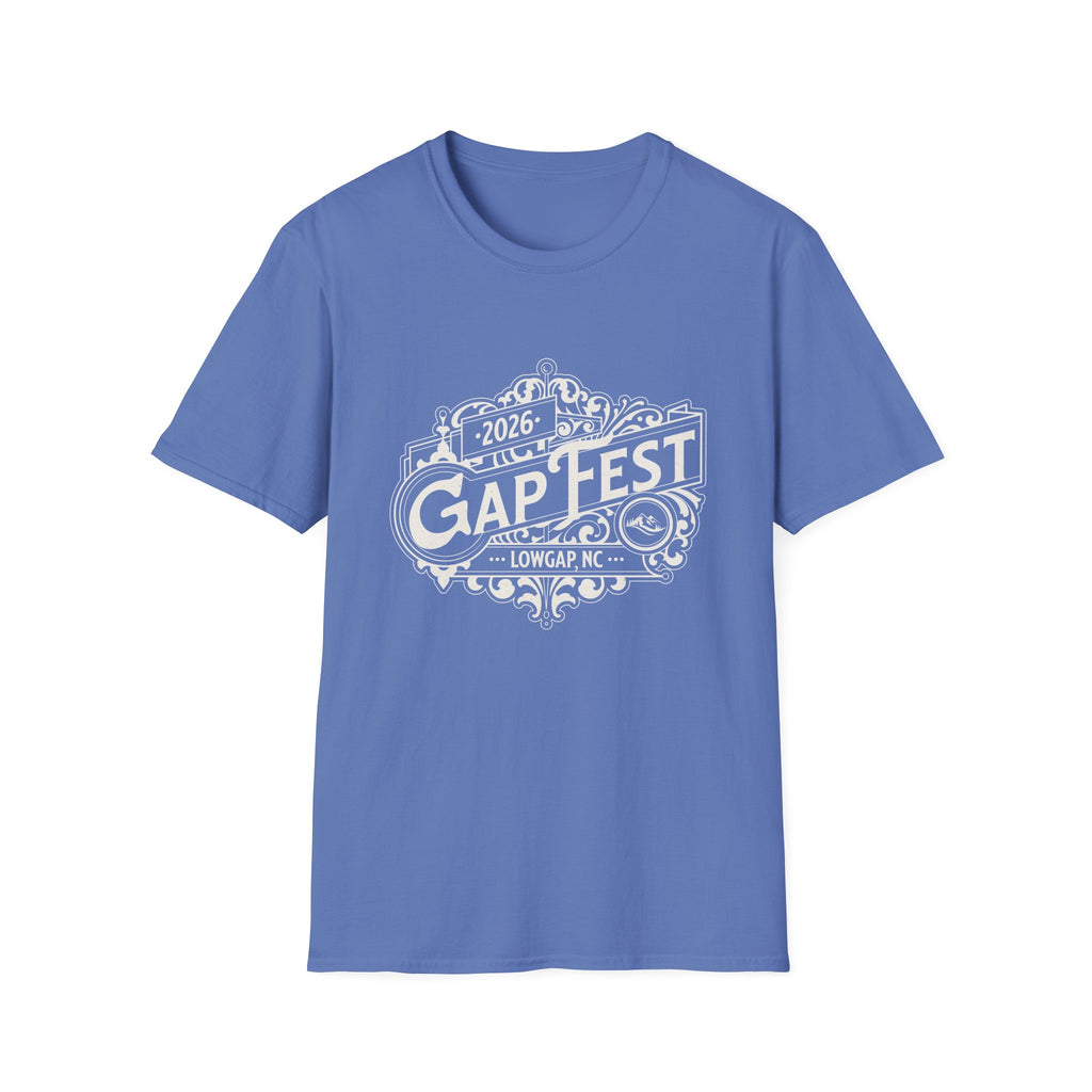 GapFest 2026 Vintage Logo Front Design Fitted T-Shirt