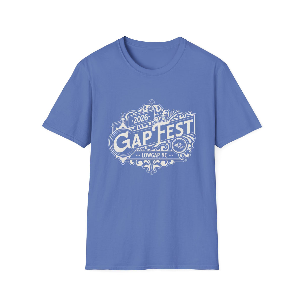 GapFest 2026 Vintage Logo Front Design Fitted T-Shirt