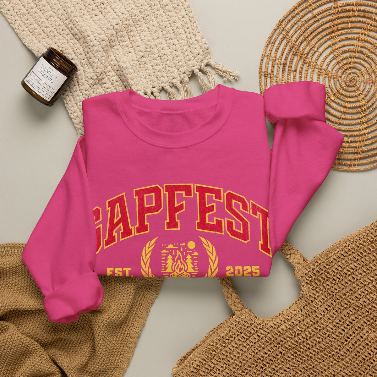 Gapfest Lowgap NC Crewneck Sweatshirt – Vintage College-Style Pullover
